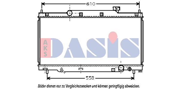 AKS DASIS Radiators, Motora dzesēšanas sistēma 100007N